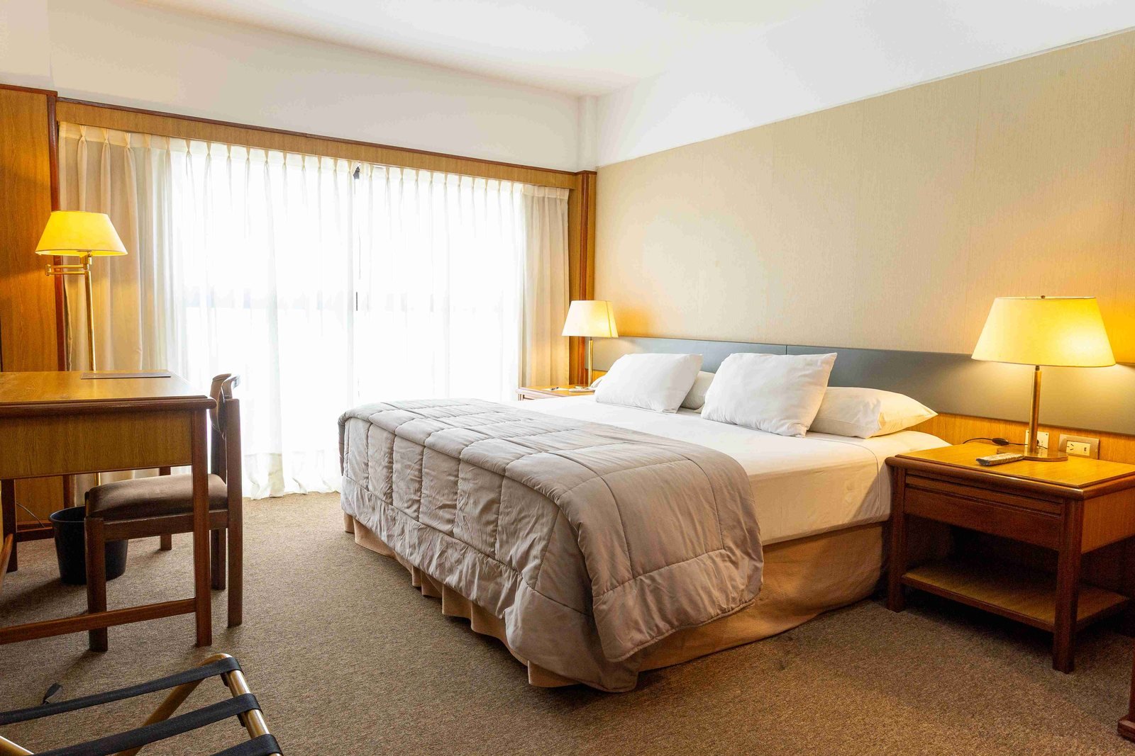 Habitación del Hotel Conte